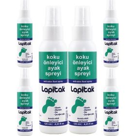 Lapitak Koku Önleyici 6x125 ml Ayak Spreyi