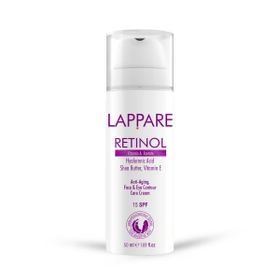 Lappare 50 ml Retinol Anti-Aging Yüz ve Göz Çevresi Bakım Kremi