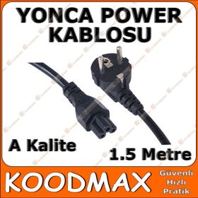 Laptop 3 lü Yonca Adaptör Kablosu