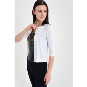 Laranor 19L6596 Ekru Mini Kadın Hırka