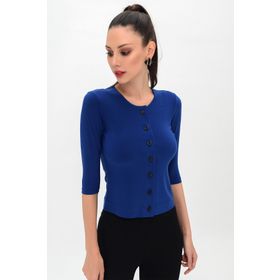 Laranor 19L6596 Saks Kadın Hırka