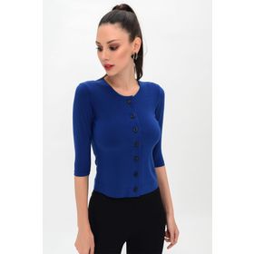Laranor 19L6596 Saks Kadın Hırka