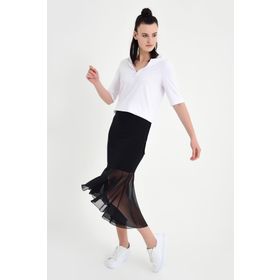 Laranor 19l6617 Siyah Kadın Etek