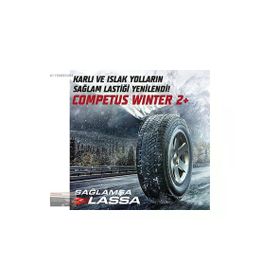 Lassa 225/65 R17 106H XL Competus Winter 2 Plus SUV Kış Lastiği 2023
