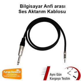 Lastvoice BK3 3.5 mm + 6.3 mm 3 m Bilgisayar Anfi Arası Kablo