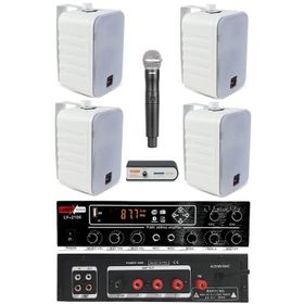 Lastvoice Black Large Plus Paket-3 Hoparlör ve Anfi Anons Ses Sistemi Seti