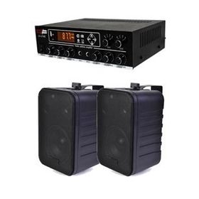 Lastvoice Black Soft Paket-1 Hoparlör-Anfi Mağaza Ses Sistemi