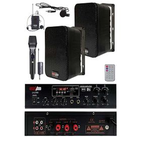 Lastvoice Black Soft Paket-1 Hoparlör-Anfi Mağaza Ses Sistemi