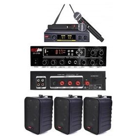 Lastvoice Black Soft Paket-2 Hoparlör ve Anfi Mağaza Ses Sistemi