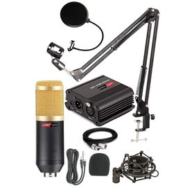 Lastvoice BM800 And Fast Track Mikrofon Ses Kartı Stand Set