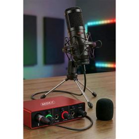 Lastvoice Bm800 Glx Basic Set Bm800 Mikrofon Midex Glx-500 Pro Ses Kartı