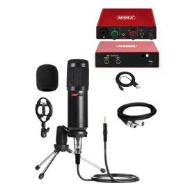 Lastvoice Bm800 Glx Basic Set Bm800 Mikrofon Midex Glx-500 Pro Ses Kartı