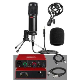 Lastvoice Bm800 Glx Basic Set Bm800 Mikrofon Midex Glx-500 Pro Ses Kartı