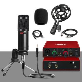 Lastvoice Bm800 Glx Basic Set Bm800 Mikrofon Midex Glx-500 Pro Ses Kartı