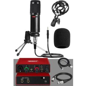 Lastvoice Bm800 Glx Basic Set Bm800 Mikrofon Midex Glx-500 Pro Ses Kartı