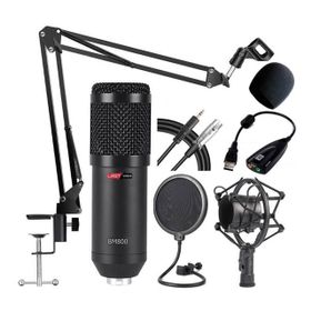 Lastvoice BM800 Stand + Serskartı + Stüdyo Mikrofonu