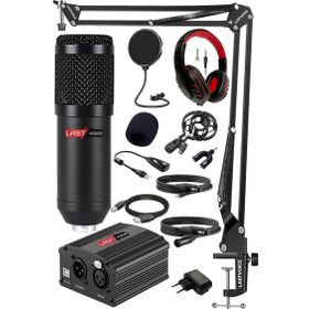 Lastvoice BM800H Stüdyo Mikrofon Phantom Kulaklık Stand Kayıt Seti