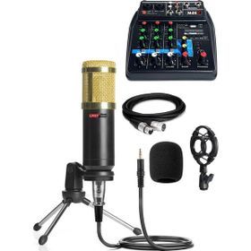 Lastvoice BM800MDX Condenser Mikrofon Phantomlu Kayıt Mikseri Seti