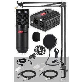 Lastvoice BM800YP Youtuber Mikrofon Phantom Stand Filtre 7.1 Seti