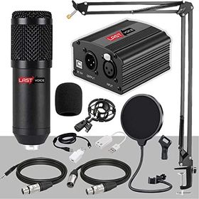 Lastvoice BM800YP Youtuber Mikrofon Phantom Stand Filtre 7.1 Seti