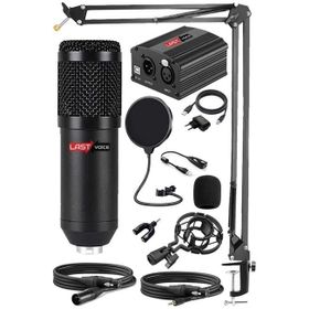 Lastvoice BM800YP Youtuber Mikrofon Phantom Stand Filtre 7.1 Seti