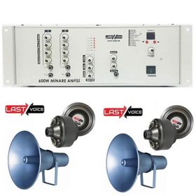 Lastvoice Cami Minare-Ezan Hoparlör Ses Sistemi Small Paket