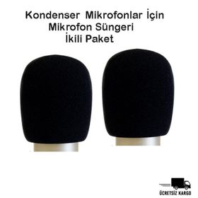 Lastvoice Condenser İkili Stüdyo Mikrofon Süngeri