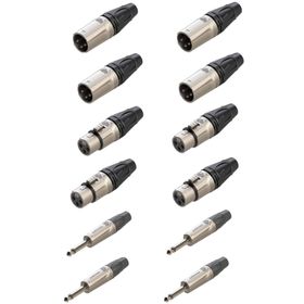 Lastvoice Connection Paket-1 Jak XLR Konnektör Paketi