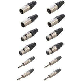 Lastvoice Connection Paket-1 Jak XLR Konnektör Paketi
