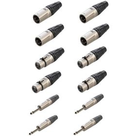 Lastvoice Connection Paket-1 Jak XLR Konnektör Paketi