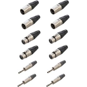 Lastvoice Connection Paket-1 Jak XLR Konnektör Paketi