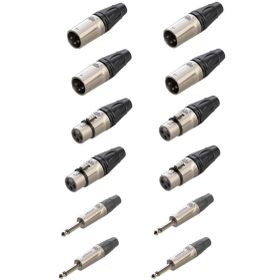 Lastvoice Connection Paket-1 Jak XLR Konnektör Paketi