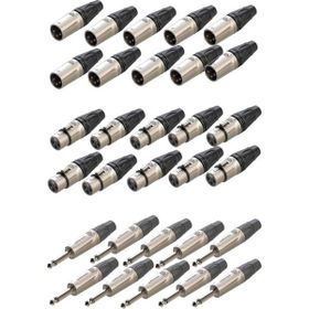 Lastvoice Connection Paket-2 Jak XLR Konnektör Paketi