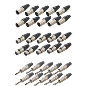 Lastvoice Connection Paket-2 Jak XLR Konnektör Paketi