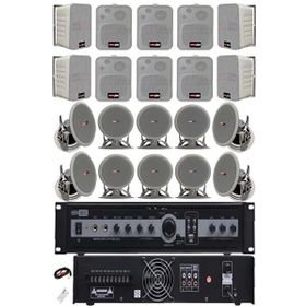 Lastvoice Double Paket-6 Anfili Duvar ve Tavan Hoparlör Seti