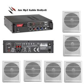 Lastvoice EKO-3 Anfi ve Duvar Tipi Hoparlör Ses Sistemi