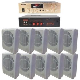 Lastvoice Eko Paket-5 Anfi Ve Duvar Tipi Hoparlör Ses Sistemi Paketi