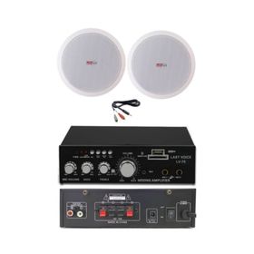 Lastvoice Ekonomi Ceiling Paket-2 Anfi ve Tavan Hoparlörü Seti