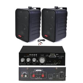 Lastvoice Ekonomi Wall Paket-2B Anfi ve Duvar Hoparlörü Seti