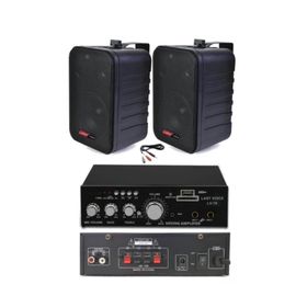 Lastvoice Ekonomi Wall Paket-2B Anfi ve Duvar Hoparlörü Seti