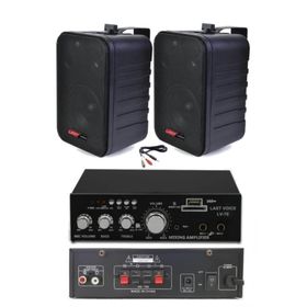 Lastvoice Ekonomi Wall Paket-2B Anfi ve Duvar Hoparlörü Seti