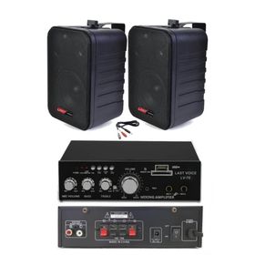 Lastvoice Ekonomi Wall Paket-2B Anfi ve Duvar Hoparlörü Seti