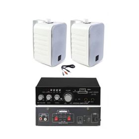 Lastvoice Ekonomi Wall Paket-2W Anfi ve Duvar Hoparlörü Seti