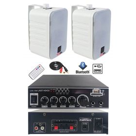 Lastvoice Ekonomi Wall Paket-2W Anfi ve Duvar Hoparlörü Seti