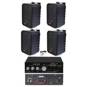 Lastvoice Ekonomi Wall Paket-4B Anfi ve Duvar Hoparlörü Seti