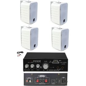 Lastvoice Ekonomi Wall Paket-4W Anfi ve Duvar Hoparlörü Seti