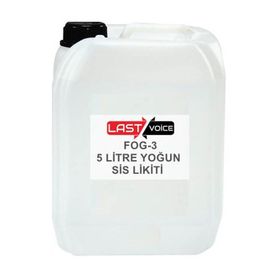 Lastvoice FOG-3 5 lt Çok Yoğun Sis Makinesi Likiti Sıvısı