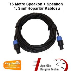 Lastvoice HP15 15 M Speakon Hoparlör Ses Kablosu