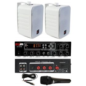Lastvoice Large Paket-1 Hoparlör ve Anfi Anons Ses Sistemi Seti