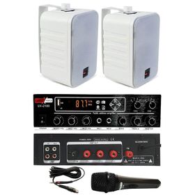 Lastvoice Large Paket-1 Hoparlör ve Anfi Anons Ses Sistemi Seti